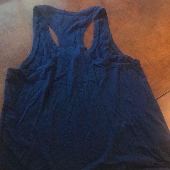 visakai Tops - visakai navy blue racer back work out tank EUC